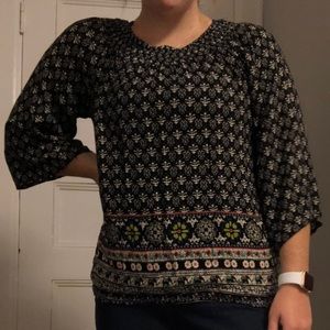 Japna boho women’s flowy blouse